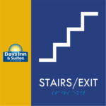 DIS – STAIRS EXIT – 8.5 X 8.5