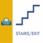 DIS – STAIRS EXIT – 8.5 X 8.5