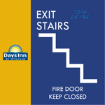 DI – EXIT STAIRS – 8.5 X 8.5