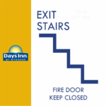 DI – EXIT STAIRS – 8.5 X 8.5