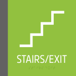 LQ – STAIRS AND EXIT 7.25 X 9.25 INCH