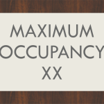 QI – MAXIMUM OCCUPANCY 9.75 X 6