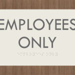 QI – EMPLOYEES ONLY 9.75 X 6