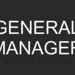 S8 – GENERAL MANAGER 9 X 4 INCH