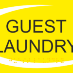 S8 – GUEST LAUNDRY 9 X 4 INCH